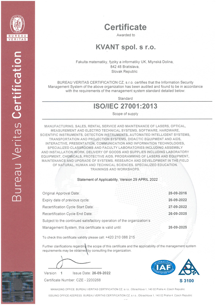 ISO 27001:2014